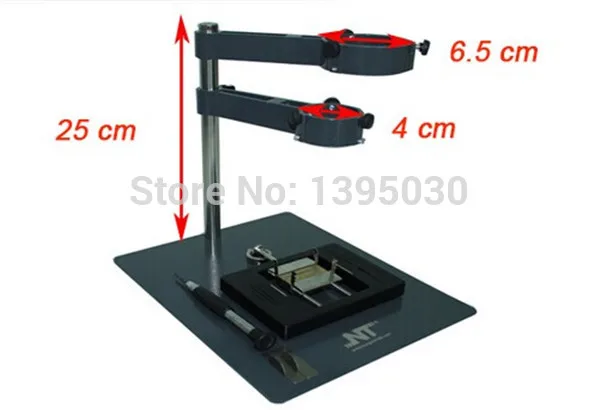 

Hot Air Gun Clamp, Holder For Mobile Phone Repair Platform Bga Rework Tool F-204