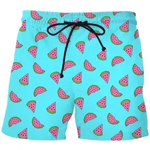 PLstar Космос Лето г. для мужчин повседневные шорты 3d Арбуз ананас, банан мотобрюки для женщин/для Regualr верхняя одежда