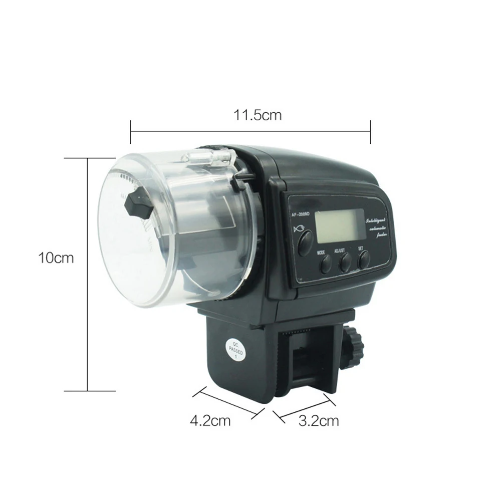65 мл аквариумные автоматические кормушки с ЖК-дисплеем, автоматический таймер, AF-2009D для кормления, AF-2005D для аквариума, дозатор для кормления домашних животных