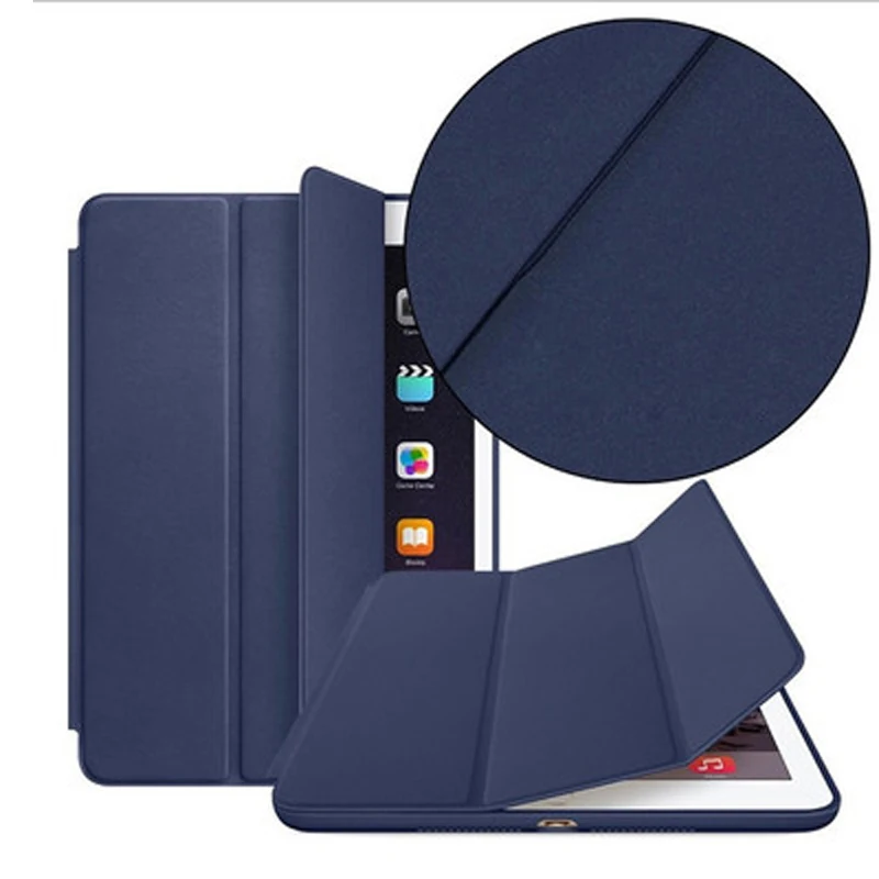 Оригинальный чехол для iPad Mini 3 2 1 умная подставка из искусственной кожи