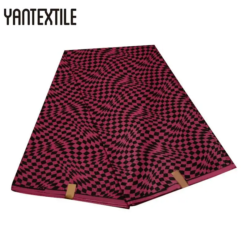 

YANTEXTILE Guaranteed Real Wax African Fashion Nigerian Fabric Real Wax Free Shipping Ankara African Wax Print Fabric Sewing