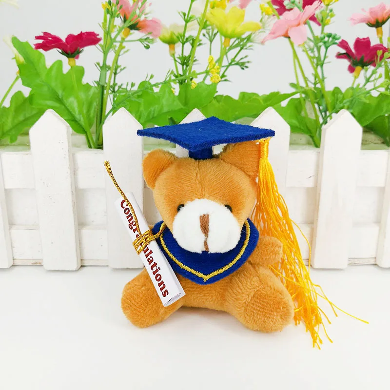 brown bear blue cap