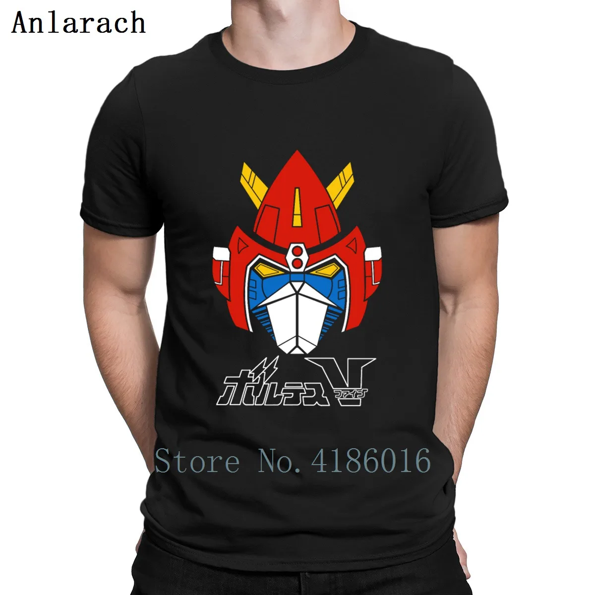 Chdenji Machine Voltes V T Shirt Fitted Summer Style S 3xl