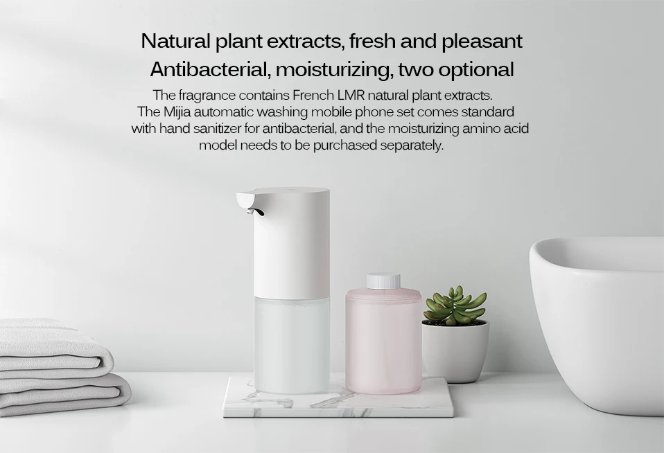 5Newest Xiaomi Mijia Automatic Foaming Hand Washer Mi Home Soap Dispenser 0.25s Infrared Auto Induction Foaming Xiaomi Smart Home