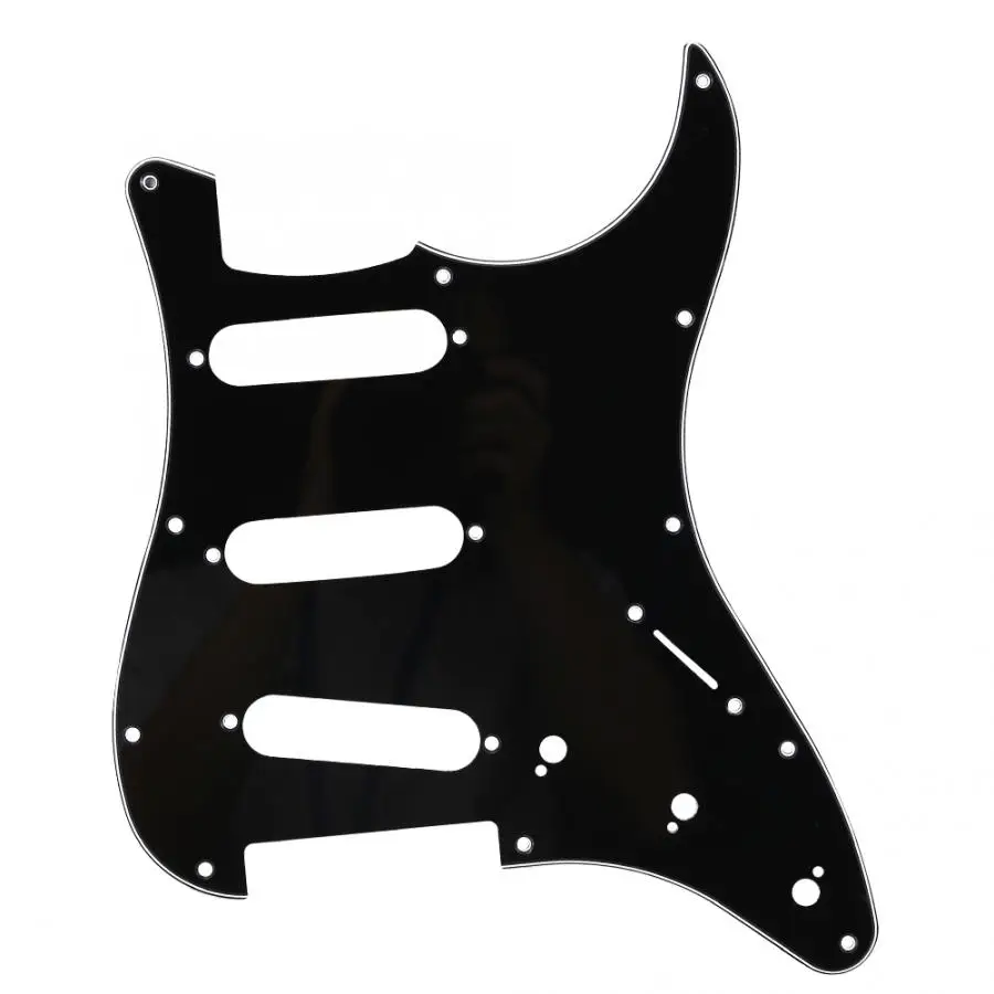 

High Quality 11 Holes Electric Guitar SSS Pickguard Accessory for ST SQ Guitars Electric Guitar Accessories