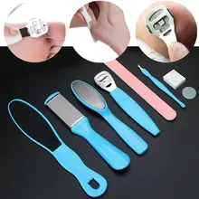 8 шт./компл. профессиональные педикюрные инструменты отшелушивающие предотвращают омертвевшую кожу маникюрный набор для уход за кожей ног