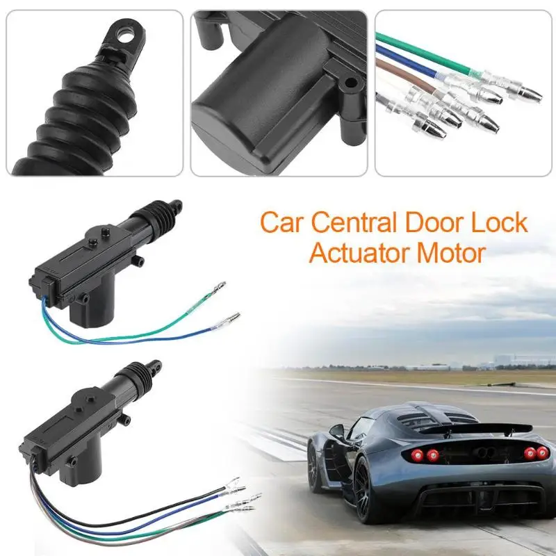 12V Car Locking System Single Gun Type Central Door Lock Actuator Motor
