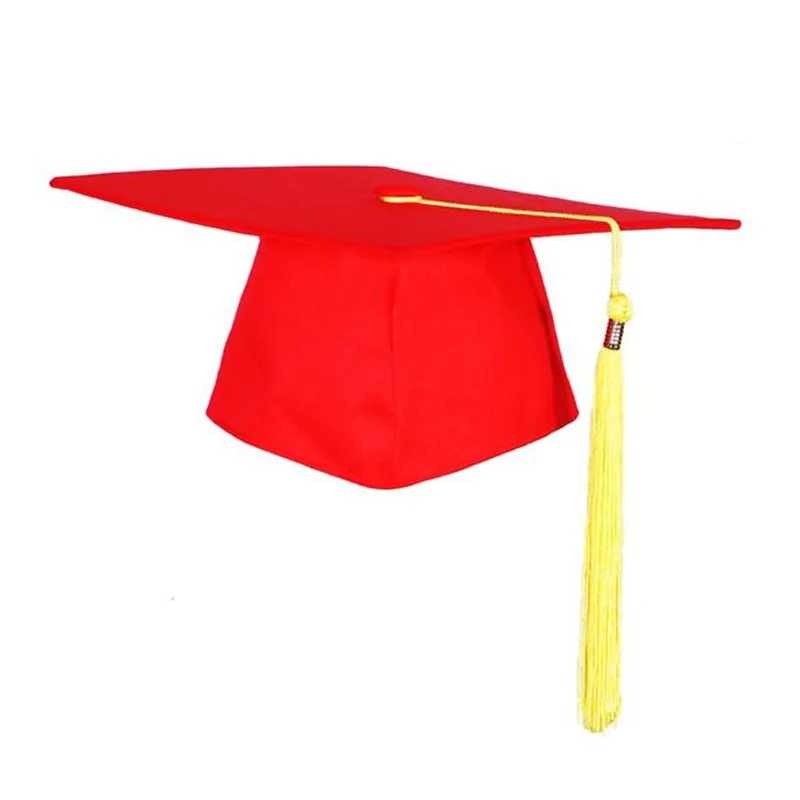 Кепка холостяка с кисточками школьный выпускной вечерние Mortarboard университетский