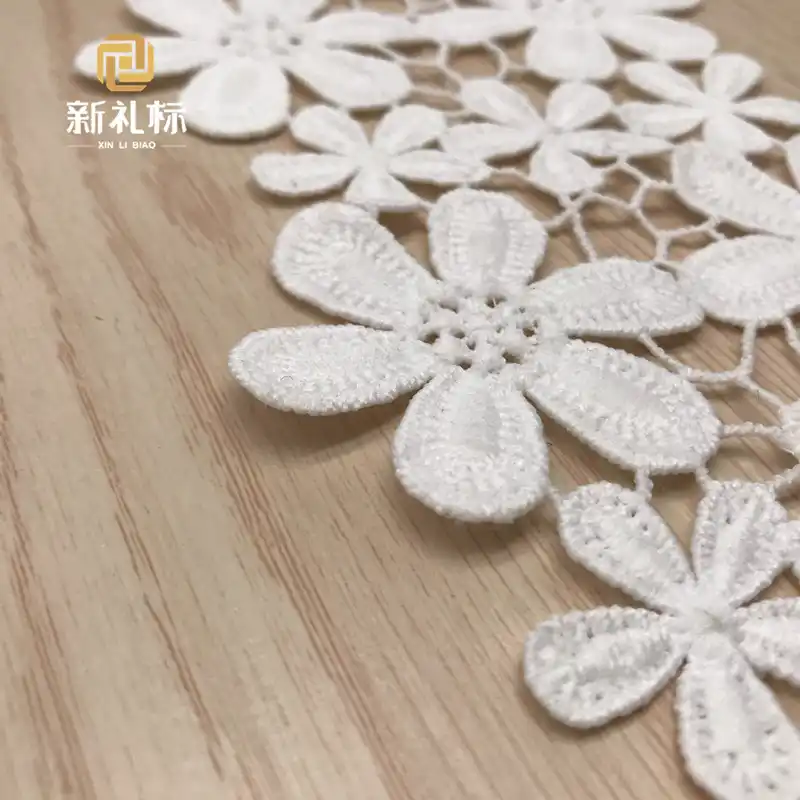 11cm Width Sewing Ribbon Guipure Lace Trim Dress Lace Cotton