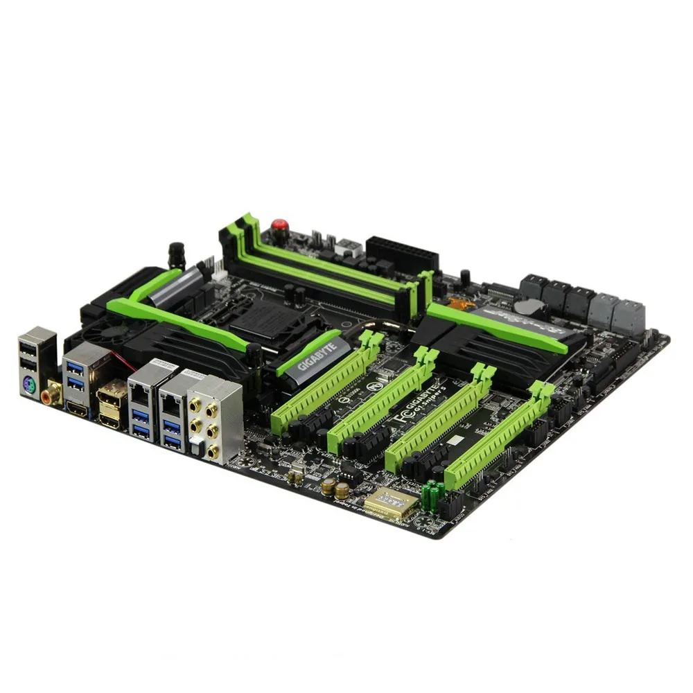 Perfect Original Used Desktop Motherboard Gigabyte G1.Sniper 5 Z87 LGA 1150 Core i7 i5 i3 DDR3 32G SATA3 USB3.0 HDMI PCI-E 3.0 E-ATX 1