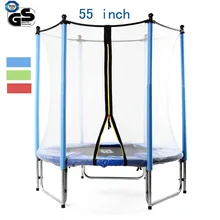 GSD высокого качества 55 дюймов дети эластичный круглый батут с безопасной сеткой корпус подходит прыжки