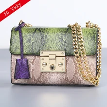 Serpentine crossbody bags women fashion snake pu leather women bag 2019 Brand women messenger bag shoulder sac a main femme Serpentine crossbody bags women fashion snake pu leather women bag 2019 Brand women messenger bag shoulder sac a main femme