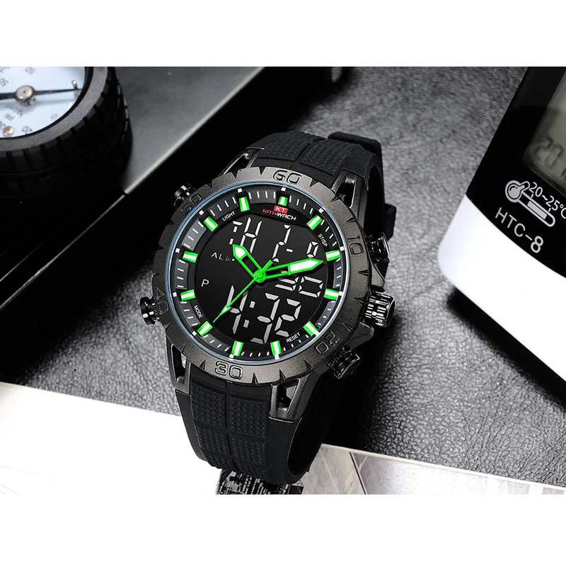 KAT-WACH Luxury Brand Mens Sports Watches waterproof Digital LED Military Watch Men Fashion Electro