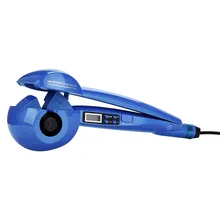 Бигуди для волос Wet& Dry Применение Профессиональные Автоматические щипцы для завивки волос Керамика, завивающий утюжок для волос, выпрямитель для волос Утюг Инструменты для укладки волос с ЖК-дисплей Дисплей 30