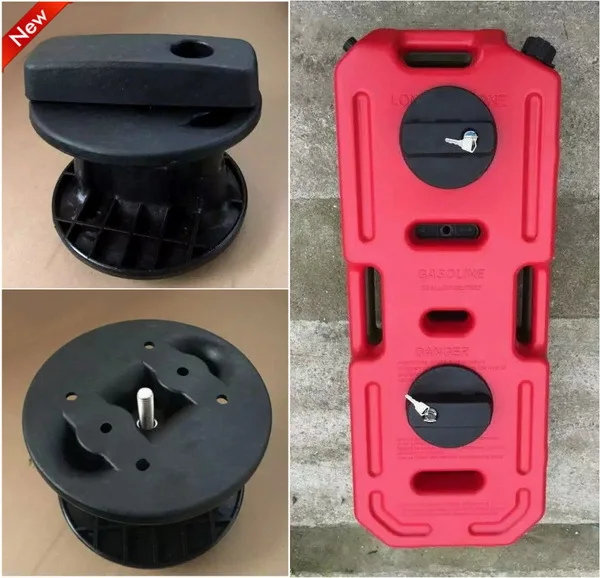 נעילות ובריחי Jerrycan Pack Mount 2 Pcs/lot Single Fuel Tank Bracket