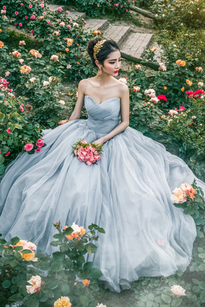 Strapless Evening Dresses Tulle simple Formal Elegant prom gown Long homecoming dress 2018 Graduation birthday party dress