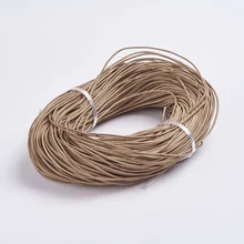 Натуральная Воловья кожа шнур кожаный шнур для самостоятельного изготовления ювелирных изделий браслет ожерелье 100 м/комплект 1 мм 1,5 мм 2 мм