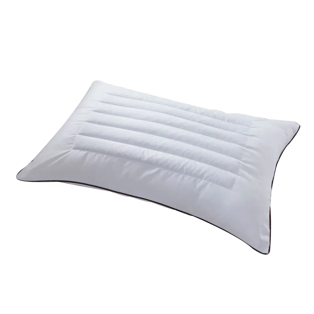 Bed Pillow Rectangle Reduce Snoring Elastic Sleep Support Anti