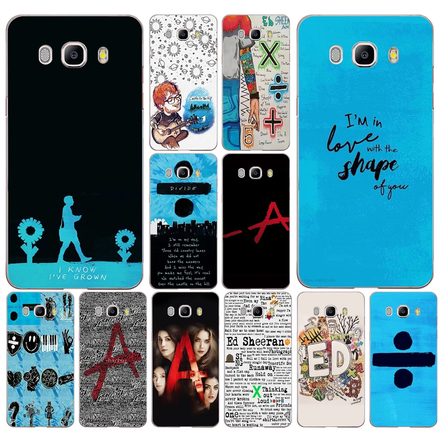 

87AD Creators Ed Sheeran Design Transparent Case Cover for Samsung Note 3 4 8 for Galaxy a3 a5 2017 j3 j5 j7 2015 2016 2017
