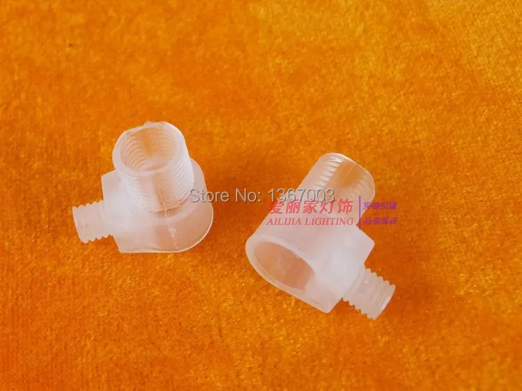 20PCS Transparent line deduction lock outlet with M10 outer tooth lock ...