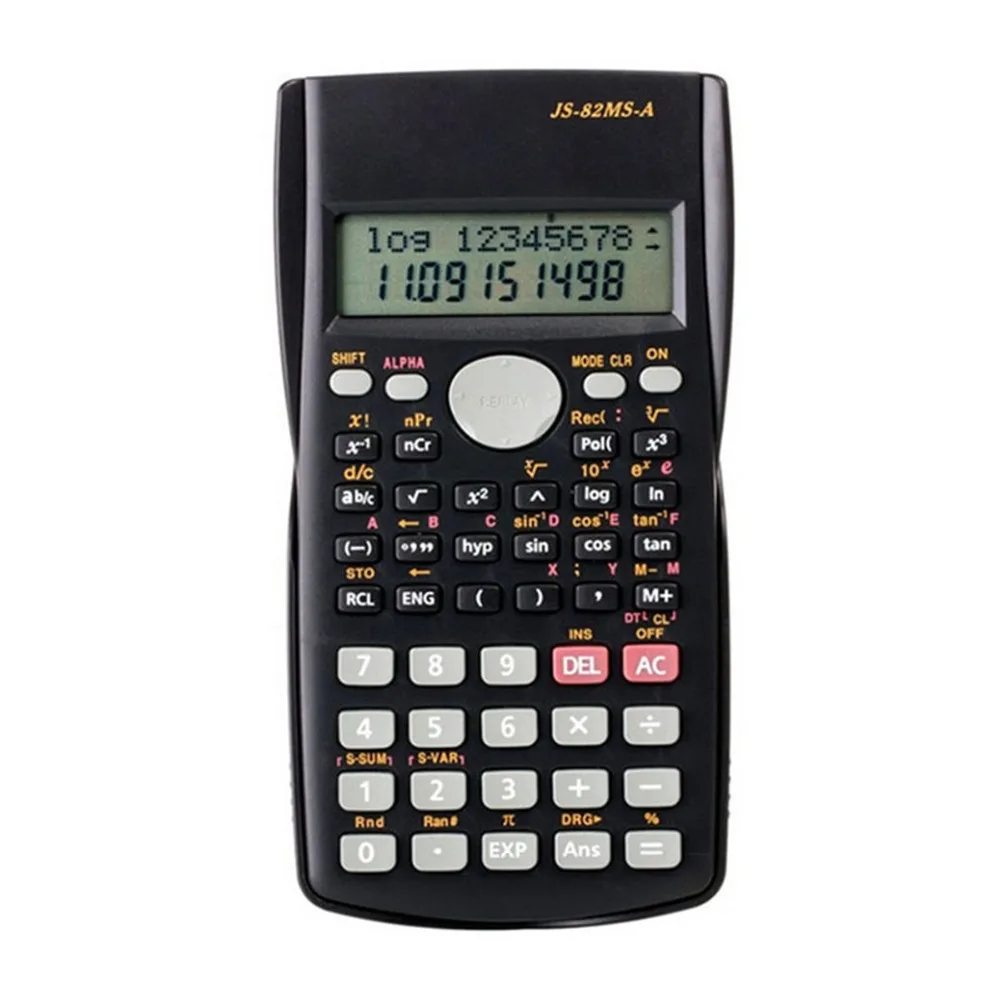 آلة حاسبة للجيب حاسبات الشمسية 82MS-A المحمولة سيليكون العلمي متعددة الوظائف الرياضيات حاسبة لتعليم مكتب آلة حاسبة للجيب حاسبات الشمسية 82MS-A المحمولة سيليكون العلمي متعددة الوظائف الرياضيات حاسبة لتعليم مكتب