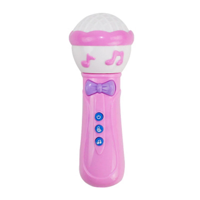 Eva2king электрический игрушечный микрофон светящийся звук развивающая музыкальная игрушка инструмент лучший подарок для ребенка