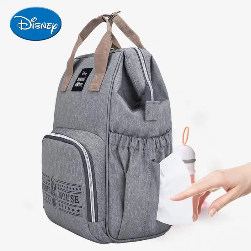 Детские сумки для подгузников disney, Большая вместительная сумка для прогулки с ребенком сумка для мамочек подгузник для беременных, сумка для путешествий, рюкзак для подгузников