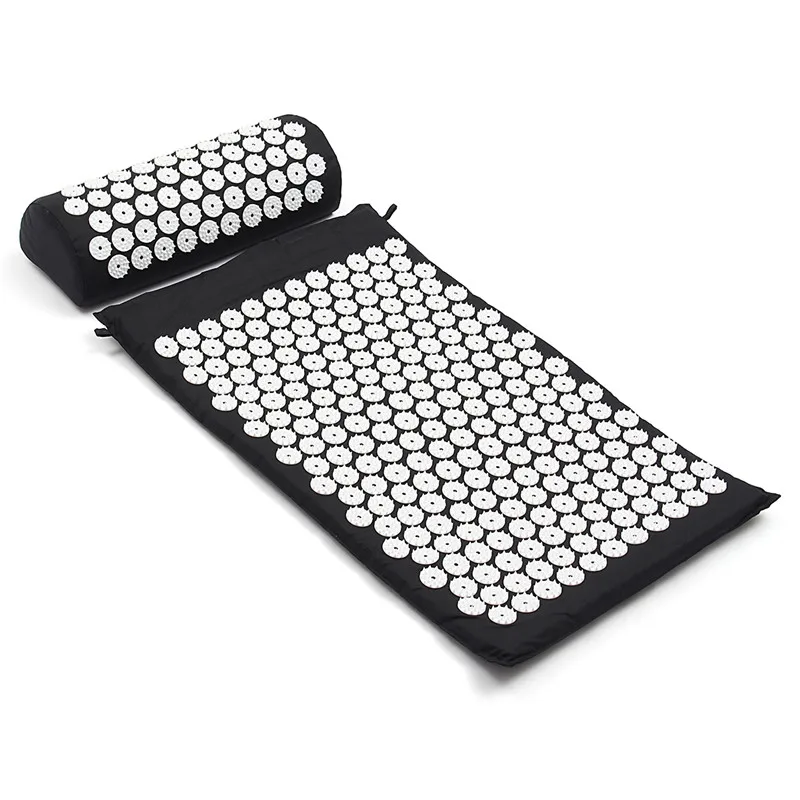 Acupressure Massage Cushion Pillow Yoga Mat Bed Pilates Nail Needle
