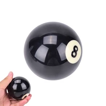 1 шт бильярдные шары №8, сменные шарики для бильярдного бассейна, восемь стандартных шариков, два размера 52,5/57,2 мм, черные 8 шариков EA14