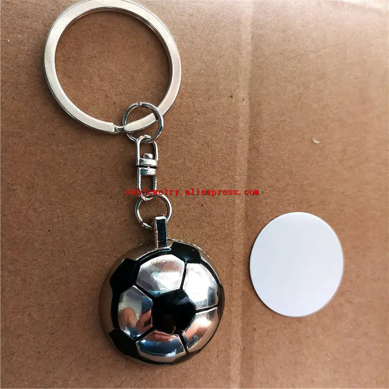 Sublimation Round Metal Blank Keychains With Thick Po Key Rings Heat  Transfer Blank Keyring 250y From Bbcuv, $25.28