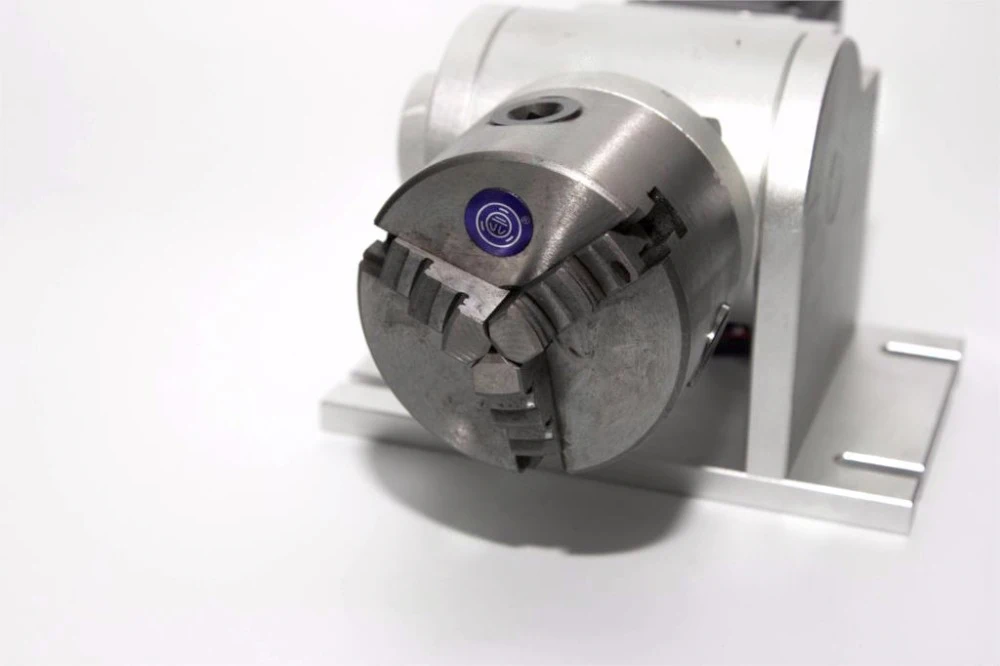 Rotary Fixture Gripper 80mm D80 Chuck For Laser Marking Welding Machine