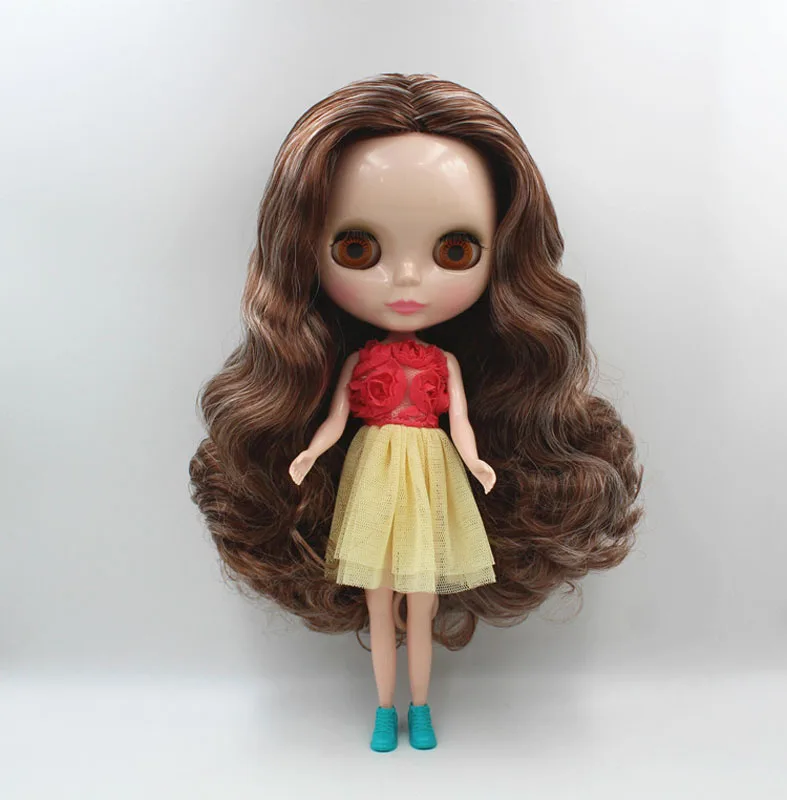Free Shipping big discount RBL-462 DIY Nude Blyth doll birthday gift for girl 4colour eye with beautiful Hair cute toy | Игрушки и хобби