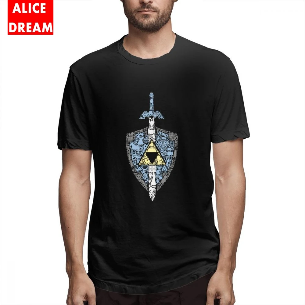 The legend of zelda T Shirt For Man Legendary Hero Tee 2019 New Arrival T-Shirt Cotton Free Shipping Camiseta Casual | Мужская одежда