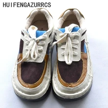 Free shipping,2017 new Simpson female literary handmade thick bottom low shoes round flat shoes retro Genuine leather shoes Free shipping,2017 new Simpson female literary handmade thick bottom low shoes round flat shoes retro Genuine leather shoes