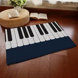 Личность пианино ковры прикроватная тумбочка для спальни гостиная черный и белый пианино детская подушка с изысканной ручной обмотки