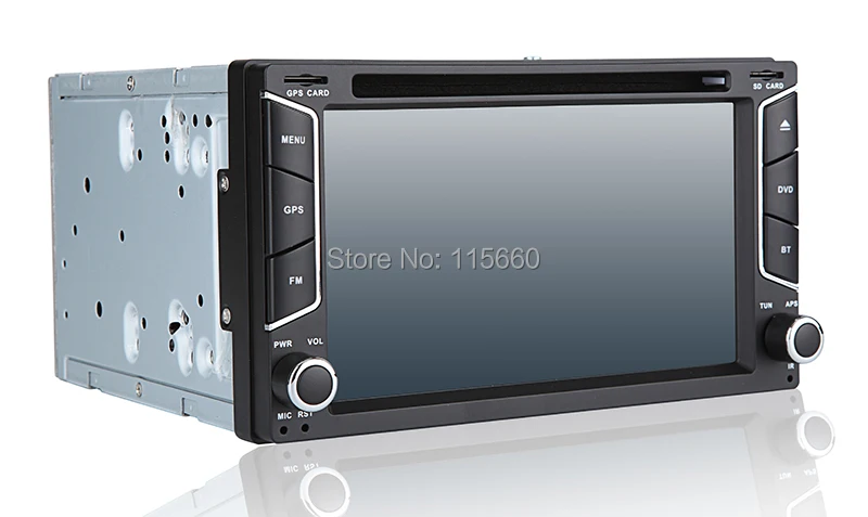 2 Din universal car DVD GPS Navigation 2