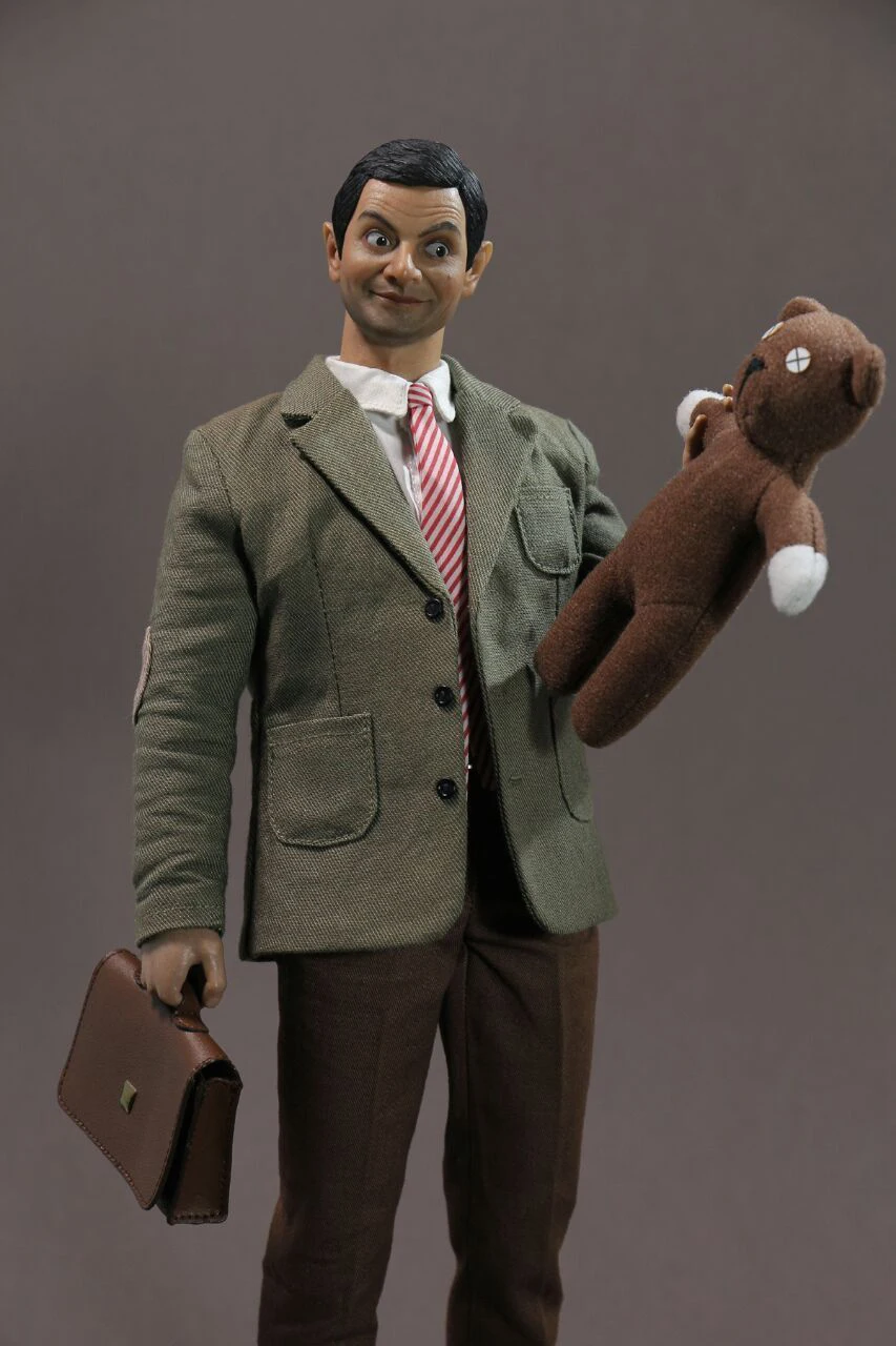 Коллекция 1/6, полный набор, Мужская фигурка Роуэна Аткинсона, Mr Bean, коллекционная фигурка 12 дюймов, Мужская фигурка, модель