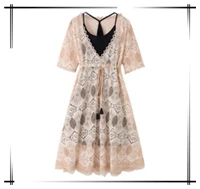 2018Summer-New-Large-Size-4XL-Women-s-Clothing-Korean-Fashion-Thin-Lace-Dress-Two-piece-Sets.jpg_200x200