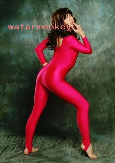 Женское синее боди Watermonkey из лайкры и спандекса полный костюм со штрипками для