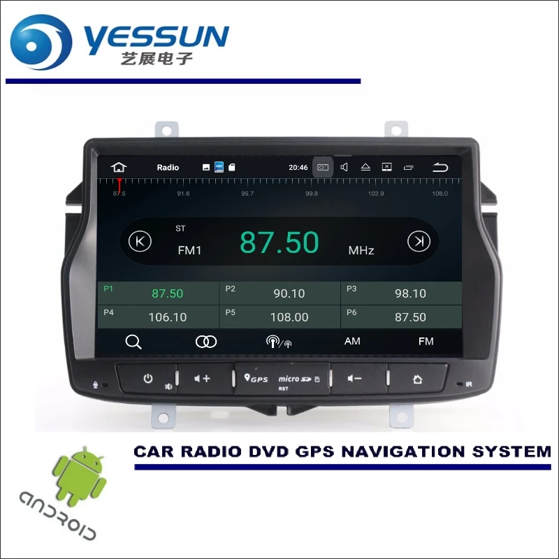Best YESSUN Car Android Navigation System For Lada Vesta 2015~2017 - Video Audio Radio Stereo Player GPS Navi Multimedia 2