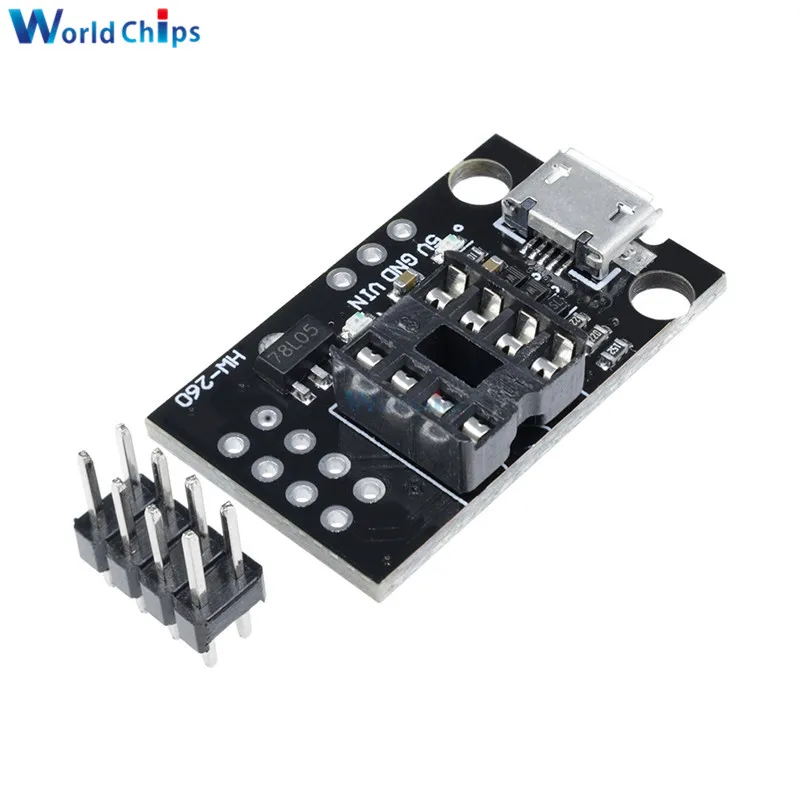 Плата разработки микро usb ATiny для ATtiny13A/ATtiny25/ATtiny85/ATtiny13A/ATtiny25/ATtiny85/ATtiny45|development board|usb