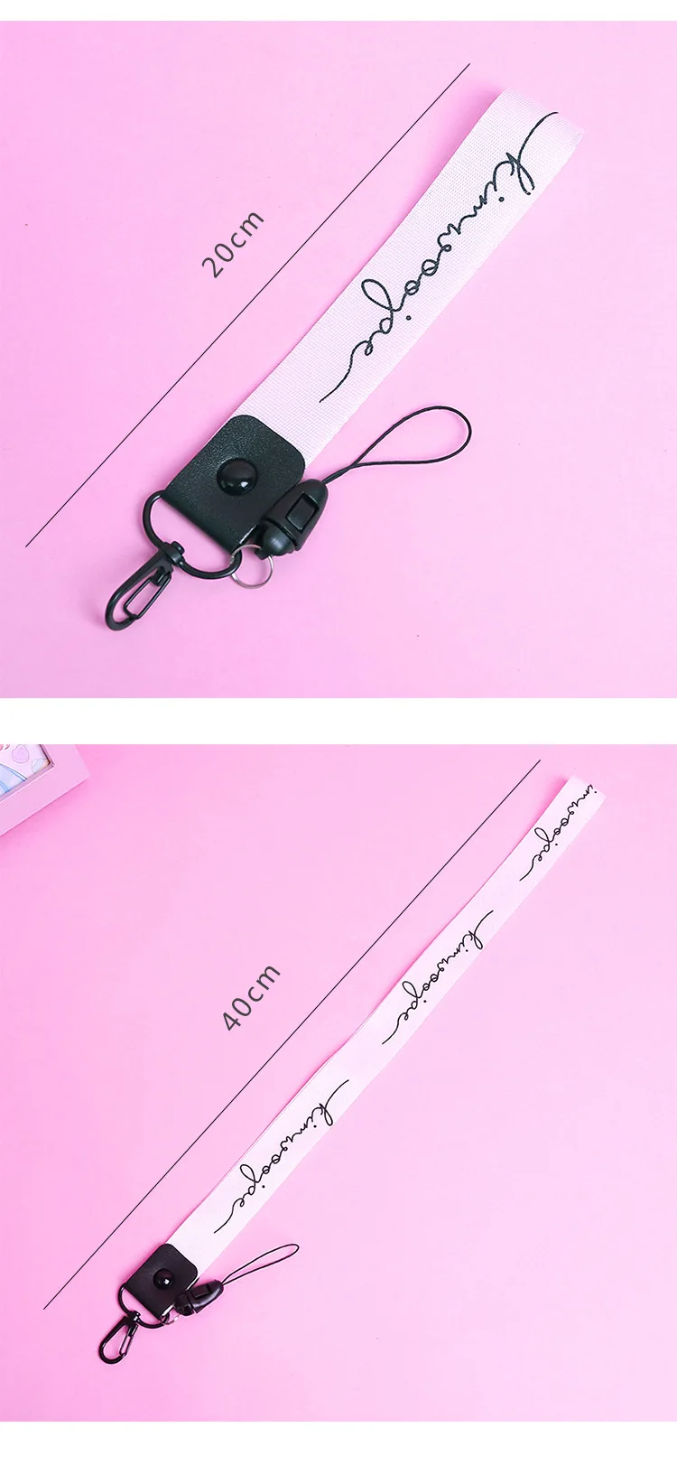 Модный длинный короткий веревочный ремешок держатель для карт персонализированный креативный милый кулон цепочка для женщин держатель для телефона чехол для карт шейный ремень