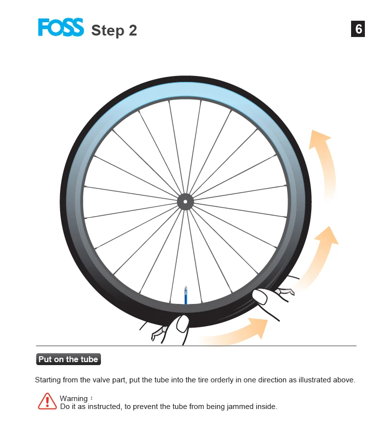 FOSS 18 дюймов велосипедная трубка 18*1,35-2,0 AV/Schrader Клапан MTB горный велосипед складной дорожный велосипед TPR резиновая внутренняя шина Тайвань
