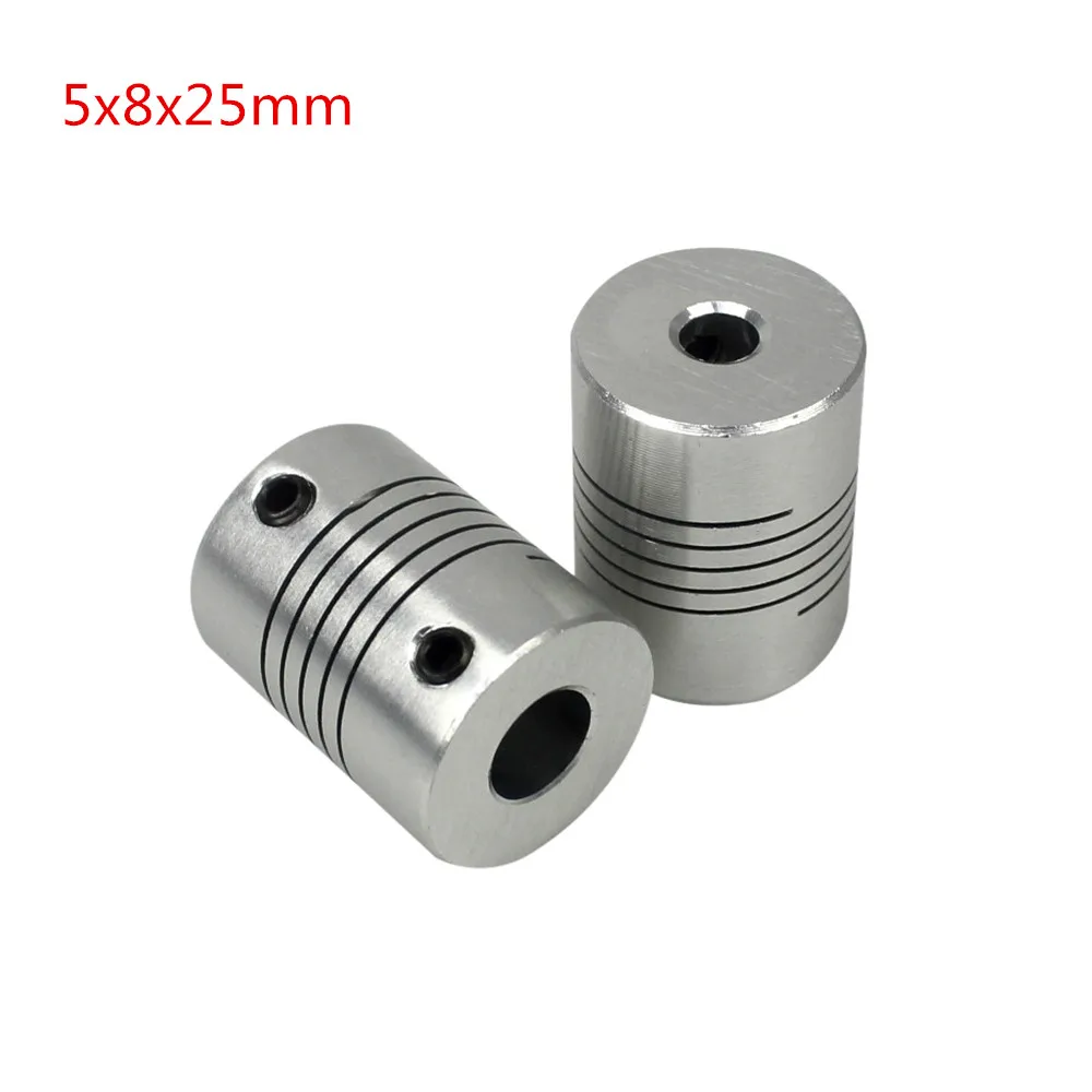3D Printer Parts Accessory Stepper Motor Aluminum Alloy Z Axis Flexible ... - 3D Printer Parts Accessory Stepper Motor Aluminum Alloy Z Axis Flexible Coupling Coupler Shaft Couplings 5mm