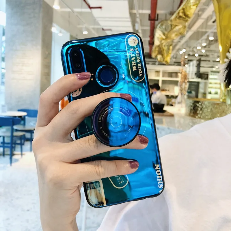 Милый чехол-держатель для камеры huawei nova 3e 3i 3 2s 2i 2 plus 2 lite с подставкой, чехол s coque для nova 3 nova 2