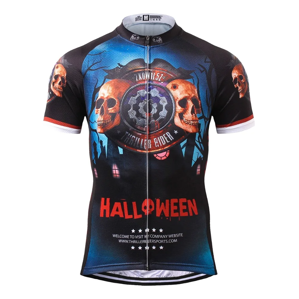 

THRILLER RIDER SPORTS TRS-0044 Mens Cycling Jersey Cycling Clothing Bike Shirt Size S to 5XL