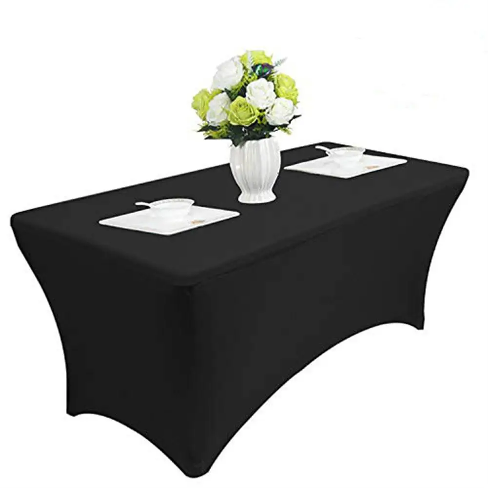 122*76*76CM Rectangular Table Cover 4 Way Tight Fitted Stretch