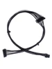 Mini 6 broches à 2 SATA 15PIn câble d'alimentation pour DELL 3250 3268 3650 ► Photo 1/6