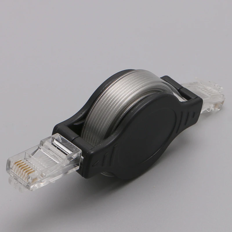 Retractable CAT5e RJ45 Internet Ethernet Network LAN Modem Router Cable Big Sale 10166 5