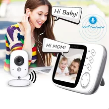 Babykam детская няня детский звонок радио няня 3,2 дюймов ИК ночного видения детский домофон датчик температуры Колыбельная детская сигнализация няня